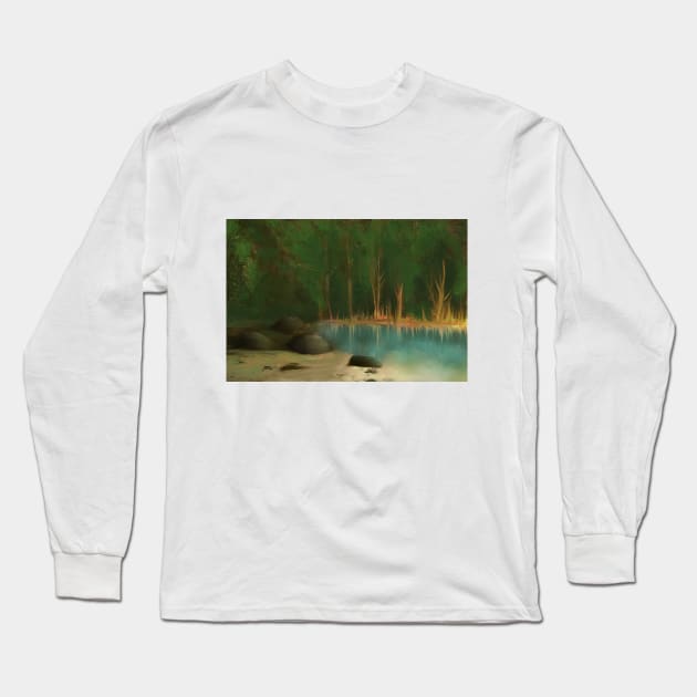 Nature Art Long Sleeve T-Shirt by artlikeatree